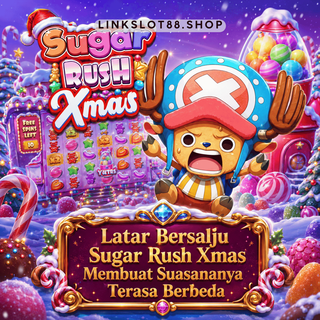 latar bersalju Sugar Rush Xmas